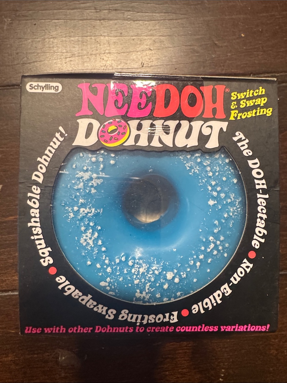 Needoh Donut Kids Toy - Blue